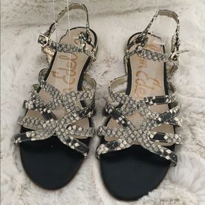Sam Edelman Animal Print Sandals..NWOT